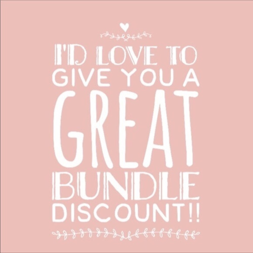 Bundle items for a discount!